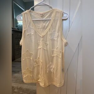 POL women’s tank, M, cream